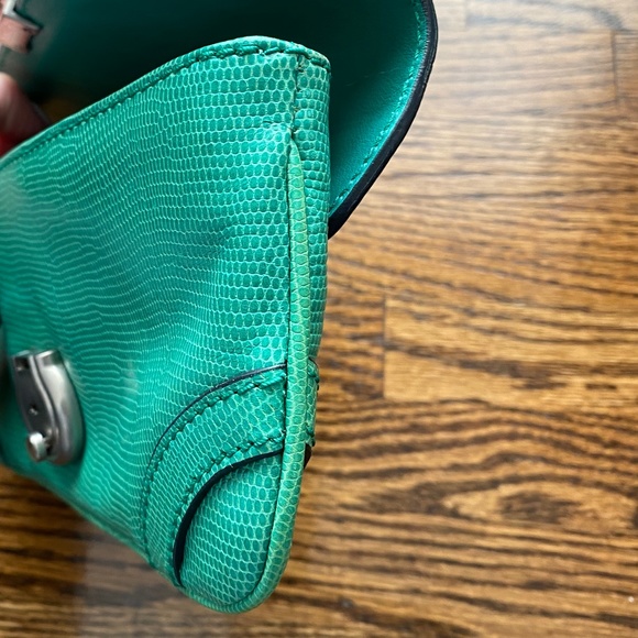 Authentic Burberry Clutch - Green - Picture 16 of 16